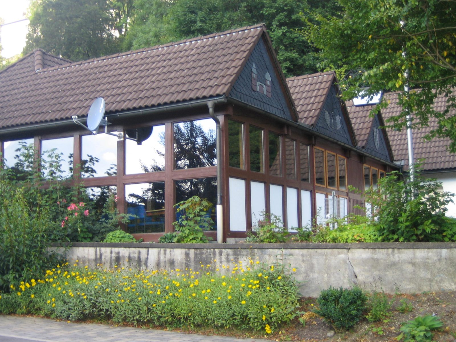 Pavillon Brills Garten