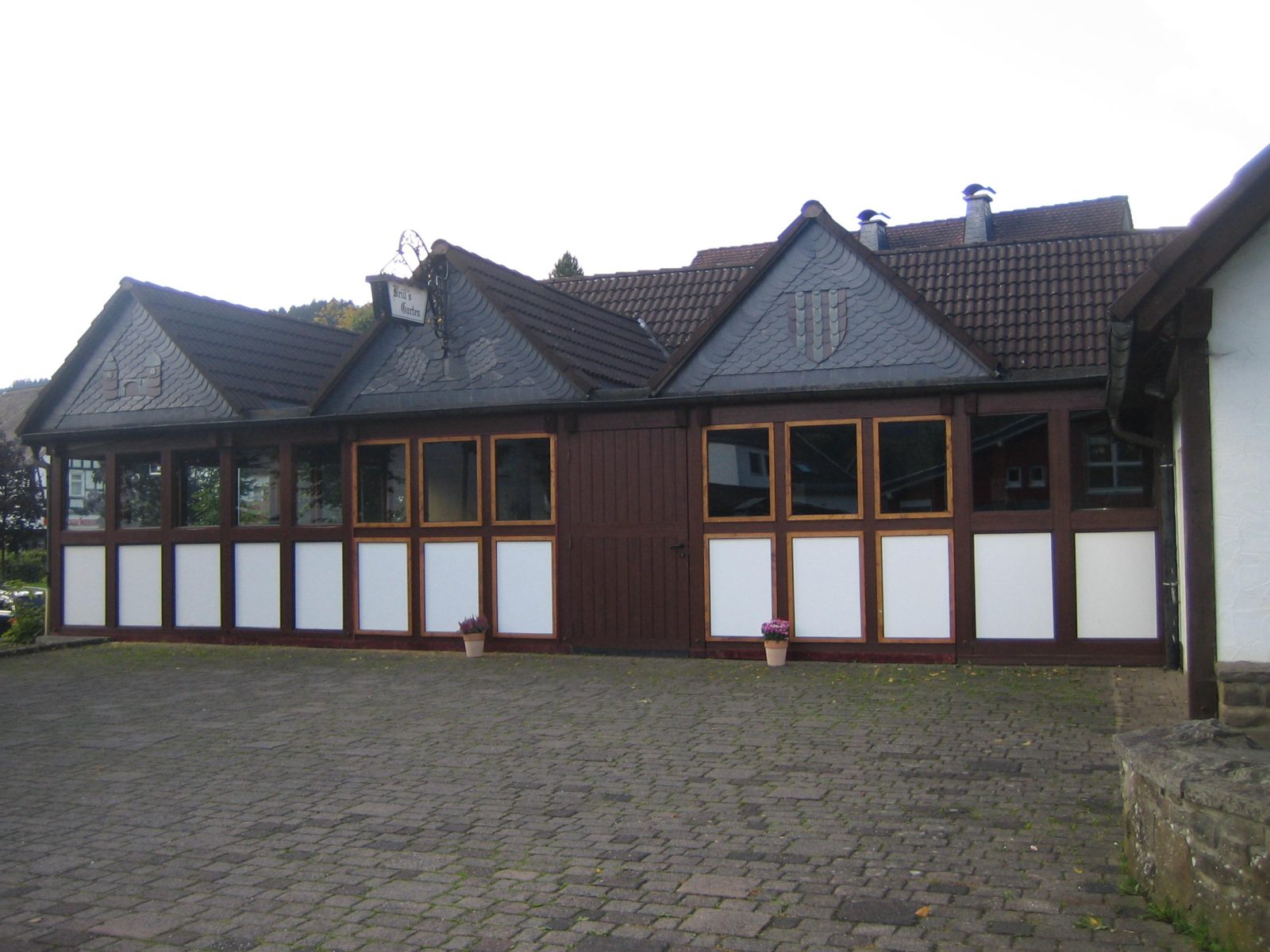 Pavillon Brills Garten