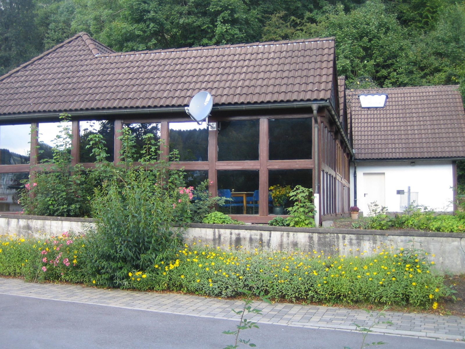 Pavillon Brills Garten